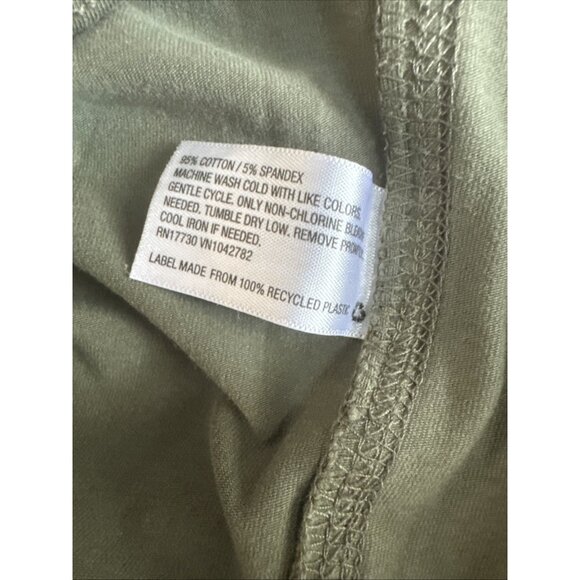 Wild Fable Khaki Green Jogger Pants Drawstring Pockets XS - Picture 6 of 6